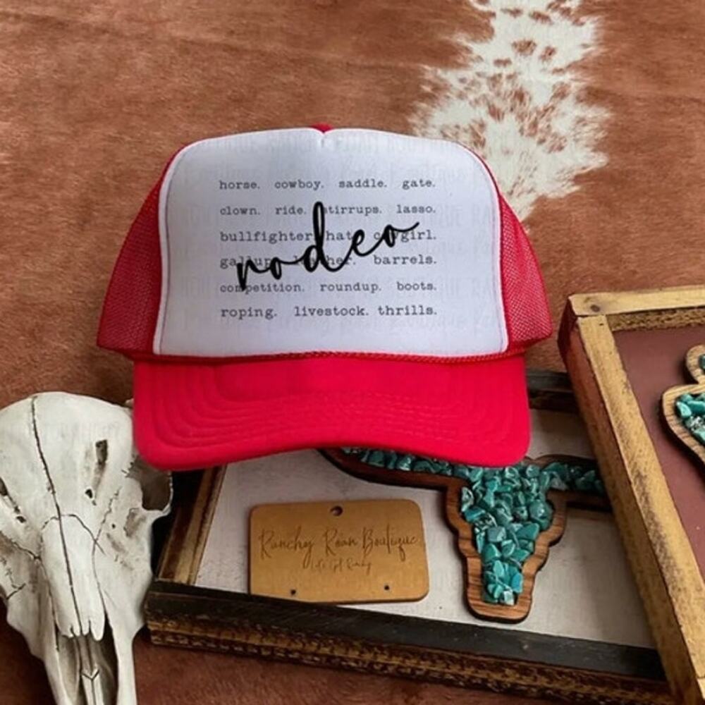 Rodeo Definition Western Foam Front Trucker Hat